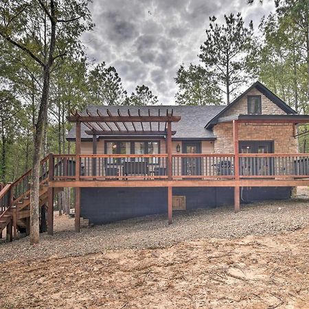 Modern Broken Bow Cabin Large Deck, Bbq And Pergola Ngoại thất bức ảnh